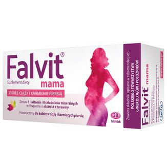 Falvit Mama, 30 tabletek - zdjęcie produktu