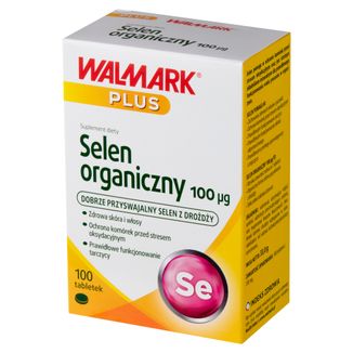 Walmark Selen organiczny 100 µg, 100 tabletek USZKODZONE OPAKOWANIE - zdjęcie produktu