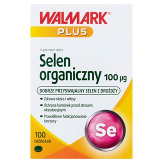 Walmark Selen organiczny 100 µg, 100 tabletek - zdjęcie produktu