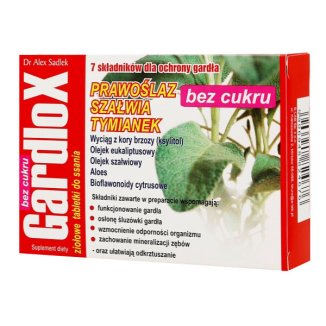 Gardlox bez cukru, 16 tabletek do ssania - zdjęcie produktu