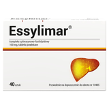 Sylimarol Plus, 100 mg, tabletki powlekane, 40 sztuk - miniaturka zdjęcia produktu