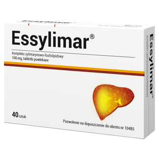 Essylimar 100 mg, 40 tabletek - zdjęcie produktu