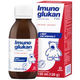 Imunoglukan P4H, syrop dla dzieci i dorosłych, 120 ml USZKODZONE OPAKOWANIE - miniaturka zdjęcia produktu