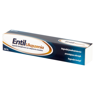 Entil Ukąszenia, żel łagodzący po ukąszeniu owadów, 8 g USZKODZONE OPAKOWANIE - zdjęcie produktu