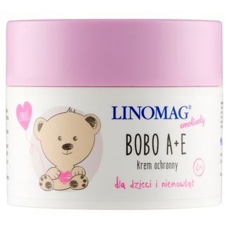 Linomag Emolienty Bobo A+E, krem ochronny dla dzieci i niemowląt od 1 dnia życia, 50 ml - zdjęcie produktu