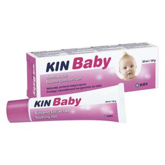 Kin Baby, żel dla ząbkujących dzieci, smak truskawkowy, 30 ml - zdjęcie produktu
