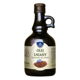 Oleofarm Oleje Świata Olej lniany, tłoczony na zimno, 500 ml KRÓTKA DATA - miniaturka zdjęcia produktu
