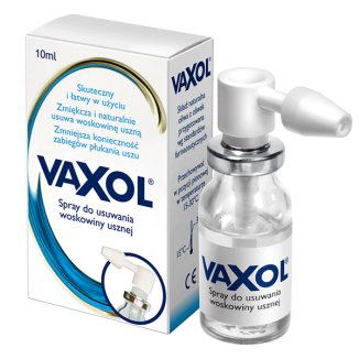 Vaxol, spray do usuwania woskowiny usznej, 10 ml - zdjęcie produktu
