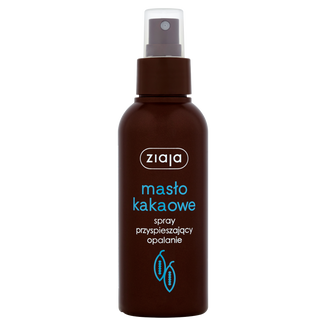 Ziaja Masło Kakaowe, spray przyspieszający opalanie, 100 ml - zdjęcie produktu