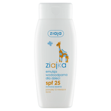 Ziajka, wodoodporna emulsja do opalania dla dzieci, powyżej 12 miesiąca, SPF 25, 150 ml - miniaturka zdjęcia produktu