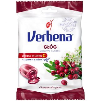 Verbena Głóg, ziołowe cukierki z witaminą C, 60 g - zdjęcie produktu