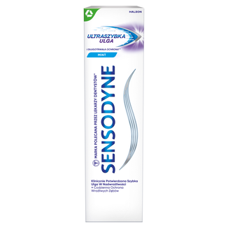 Sensodyne Ultraszybka Ulga, pasta do zębów nadwrażliwych, 75 ml - zdjęcie produktu