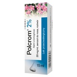 Polcrom 20 mg/ ml, aerozol do nosa, 15 ml USZKODZONE OPAKOWANIE - miniaturka zdjęcia produktu