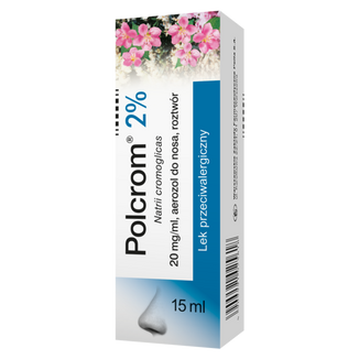 Polcrom 20 mg/ ml, aerozol do nosa, 15 ml - zdjęcie produktu