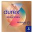 Durex Real Feel, prezerwatywy nielateksowe gładkie, 3 sztuki - miniaturka  zdjęcia produktu