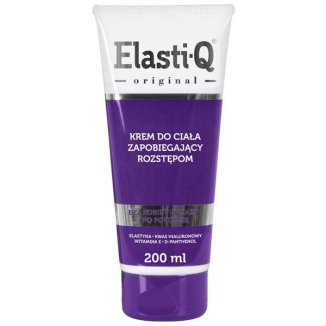 Elasti-Q Original, krem do ciała zapobiegający rozstępom, 200 ml - zdjęcie produktu