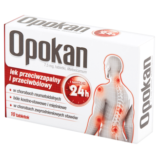 Opokan 7,5 mg, 10 tabletek USZKODZONE OPAKOWANIE - zdjęcie produktu