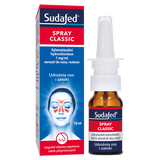 Sudafed XyloSpray 1 mg/ ml, aerozol do nosa dla dzieci od 6 lat i dorosłych, 10 ml - miniaturka zdjęcia produktu