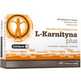 Olimp L-Karnityna Plus, 80 tabletek do ssania - miniaturka zdjęcia produktu
