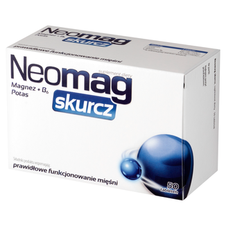 NeoMag Skurcz, 50 tabletek USZKODZONE OPAKOWANIE - zdjęcie produktu