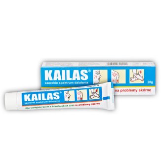 Kailas, ajurwedyjski krem z himalajskich ziół na problemy skórne, 20 g - zdjęcie produktu