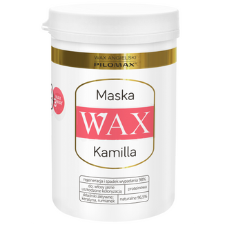 WAX Pilomax, Colour Care, Kamilla, maska regenerująca do włosów farbowanych jasnych, zapobiega wypadaniu włosów 480 ml - zdjęcie produktu