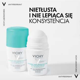 Vichy, antyperspirant roll-on, kuracja przeciw nadmiernemu poceniu, 48 h, 50 ml - 5 Vichy, antyperspirant roll-on, kuracja przeciw nadmiernemu poceniu, 48 h, 50 ml - 5 - zdjęcie produktu