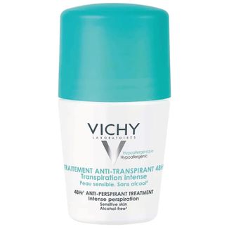 Vichy, antyperspirant roll-on, kuracja przeciw nadmiernemu poceniu, 48 h, 50 ml - zdjęcie produktu