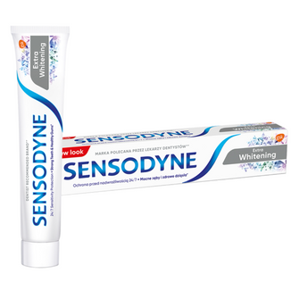 Sensodyne Extra Whitening, wybielająca pasta do zębów, 75 ml - zdjęcie produktu