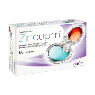 Zincuprin, 60 tabletek - zdjęcie produktu