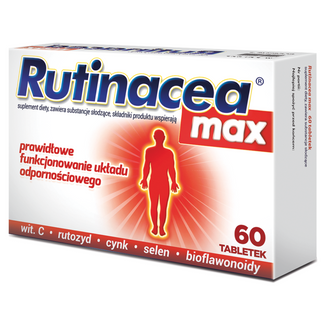 Rutinacea Max, 60 tabletek - zdjęcie produktu