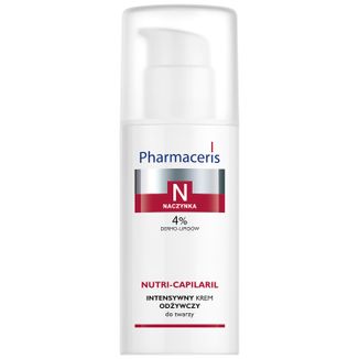 Pharmaceris N Nutri-Capilaril, intensywny krem odżywczy do twarzy, 50 ml - zdjęcie produktu