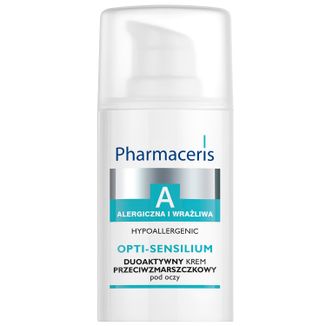 Pharmaceris A Opti Sensilium, duoaktywny krem przeciwzmarszczkowy pod oczy, 15 ml - zdjęcie produktu