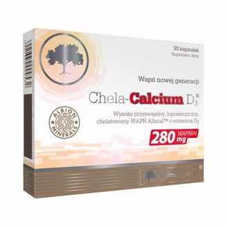 Olimp, Chela-Calcium D3, 30 kapsułek USZKODZONE OPAKOWANIE - zdjęcie produktu