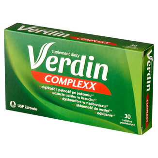 Verdin Complexx, 30 tabletek powlekanych USZKODZONE OPAKOWANIE Verdin Complexx, 30 tabletek powlekanych USZKODZONE OPAKOWANIE - zdjęcie produktu