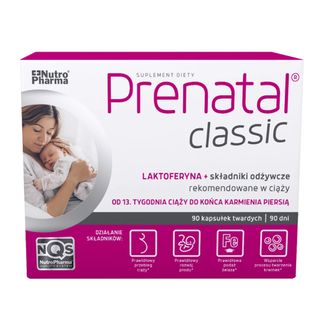 Prenatal Classic, 90 kapsułek twardych  - zdjęcie produktu