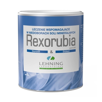 Lehning Rexorubia, dla dorosłych i dzieci, granulat, 350 g - zdjęcie produktu