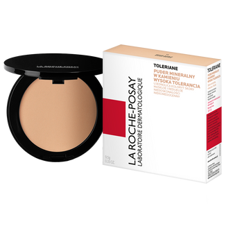 La Roche-Posay Toleriane Teint, puder mineralny w kamieniu, 11 Light Beige, 9,5 g USZKODZONE OPAKOWANIE - zdjęcie produktu
