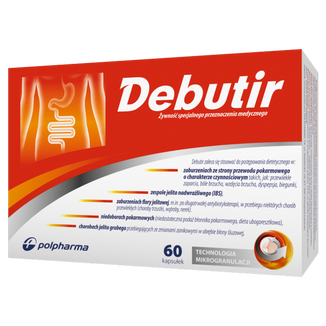 Debutir, 60 kapsułek USZKODZONE OPAKOWANIE - zdjęcie produktu