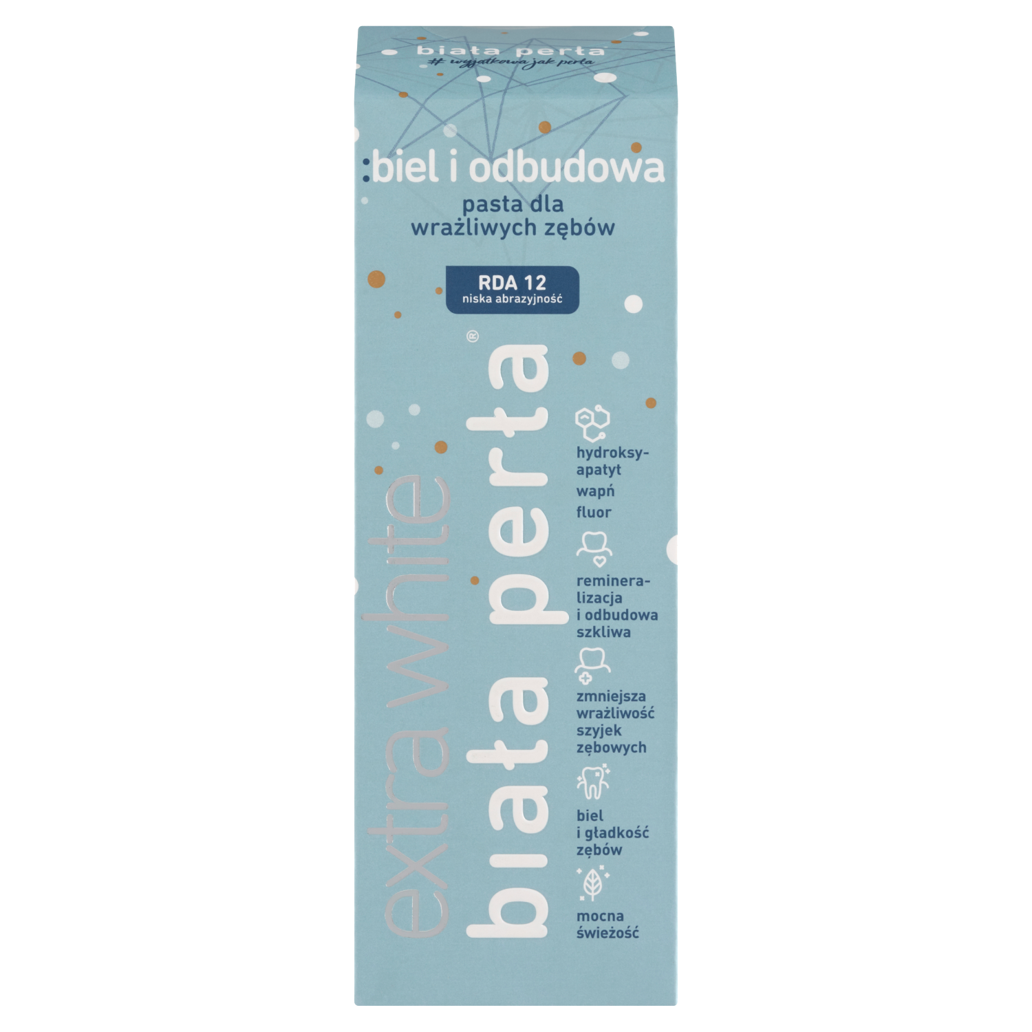 Biała Perła Biała Perła Extra White, aufhellend Zahnpasta, Biel und Aufbau, 75 ml — Inhaltsstoffe und Bewertung