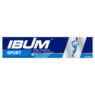 Ibum Sport (50 mg + 30 mg)/g, żel, 50 g - zdjęcie produktu