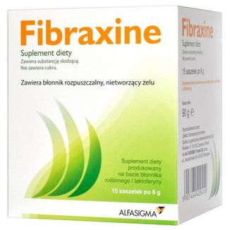 Fibraxine, 6 g x 15 saszetek - zdjęcie produktu