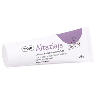 Altaziaja 10 mg/ g, żel, 75 g USZKODZONE OPAKOWANIE Altaziaja 10 mg/ g, żel, 75 g USZKODZONE OPAKOWANIE - zdjęcie produktu