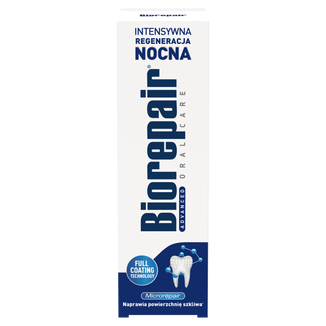 Biorepair Night, pasta do zębów, intensywna regeneracja nocna, 75 ml Biorepair Night, pasta do zębów, intensywna regeneracja nocna, 75 ml - zdjęcie produktu
