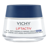 Vichy Liftactiv, przeciwzmarszczkowy krem ujędrniający z kwasem hialuronowym na noc, 50 ml - miniaturka zdjęcia produktu