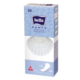 Bella Panty Sensitive, wkładki higieniczne, 20 sztuk - zdjęcie produktu
