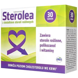 Sterolea, 30 tabletek USZKODZONE OPAKOWANIE - zdjęcie produktu