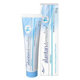 Alantan Dermoline, lekki krem, skóra wrażliwa, 50 g - zdjęcie produktu