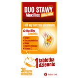 Duo Stawy MaxiFlex, smak pomarańczowy, 30 tabletek musujących - miniaturka zdjęcia produktu