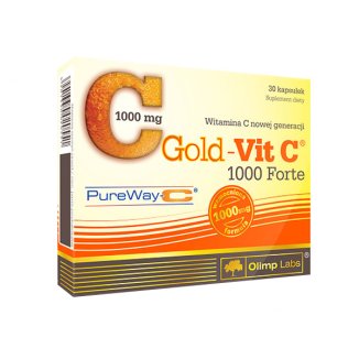 Olimp Gold-Vit C 1000 Forte, 30 kapsułek USZKODZONE OPAKOWANIE - zdjęcie produktu